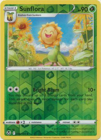 [ESP] Sunflora – 006/195 – Uncommon Reverse Holo