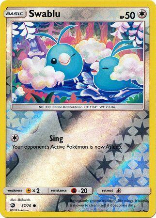 Swablu – 57/70 – Common Reverse Holo