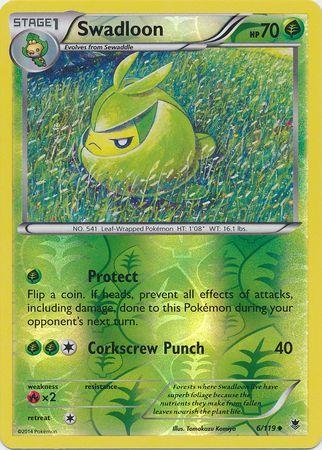 Swadloon – 6/119 – Uncommon Reverse Holo