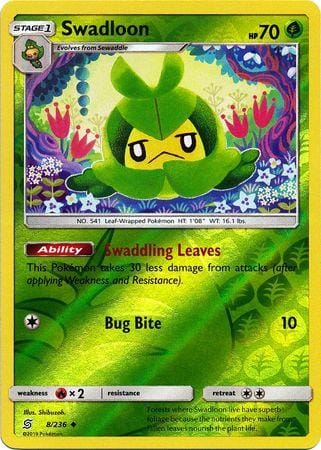 [ESP] Swadloon – 8/236 – Uncommon Reverse Holo