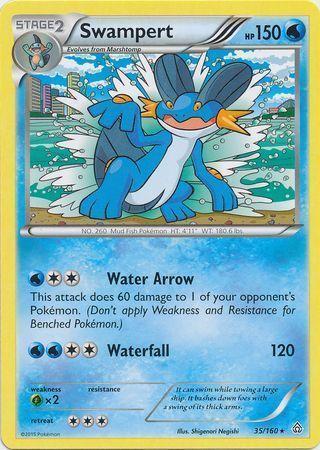 Swampert – 35/160 – Rare
