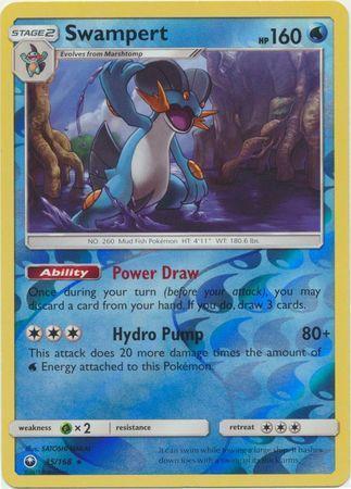 Swampert – 35/168 – Rare Reverse Holo