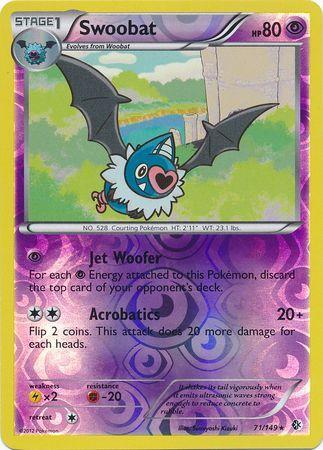 Swoobat – 71/149 – Rare Reverse Holo