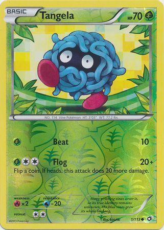 Tangela – 1/113 – Common Reverse Holo