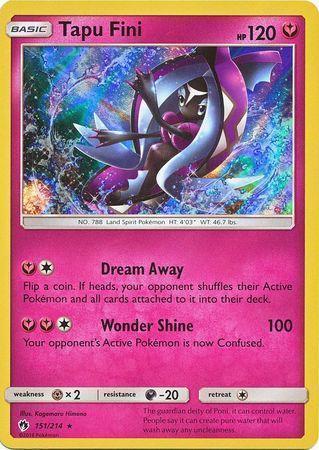 Tapu Fini – 151/214 – Holo Rare
