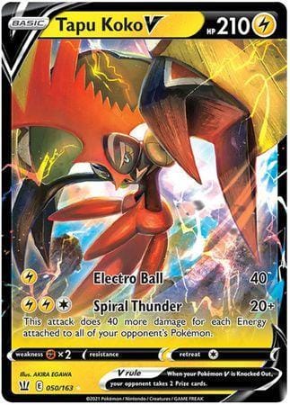 Tapu Koko V – 50/163 – Ultra Rare