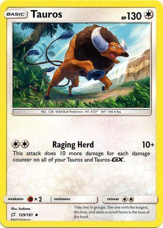 Tauros - 129/181 - Uncommon