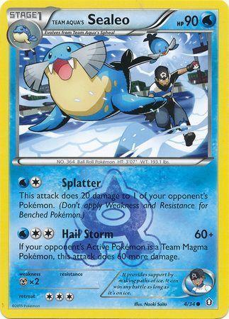 Team Aqua’s Sealeo – 4/34 – Common