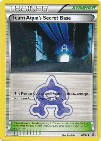 Team Aqua’s Secret Base – 28/34 – Uncommon