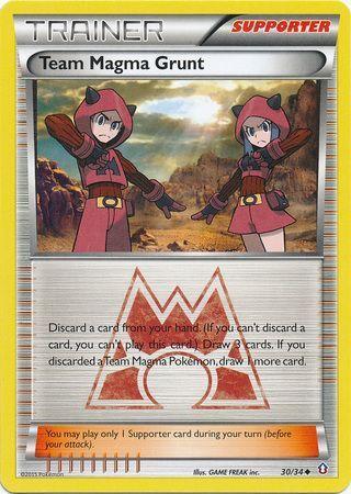 Team Magma Grunt – 30/34 – Uncommon