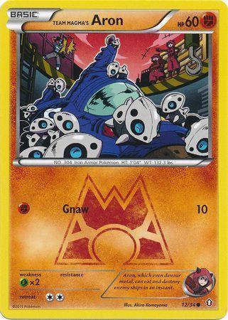 Team Magma’s Aron – 12/34 – Common