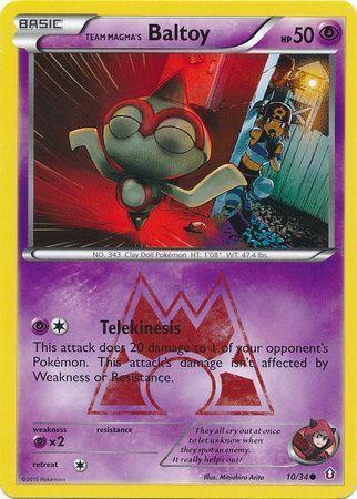 Team Magma’s Baltoy – 10/34 – Common