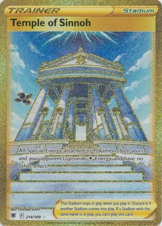 Temple of Sinnoh – 214/189 – Secret Rare
