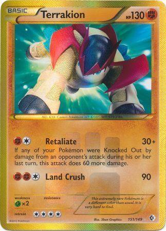 Terrakion – 151/149 – Secret Rare