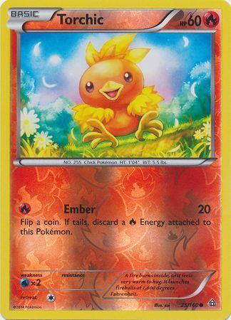 Torchic – 25/160 – Common – Reverse Holo