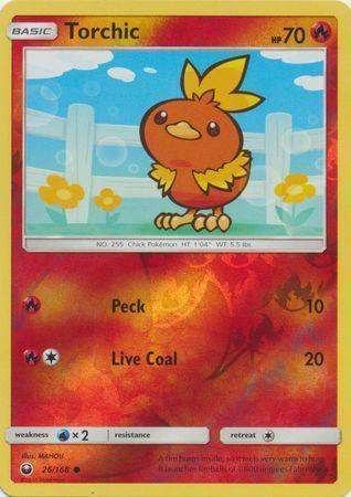 Torchic – 26/168 – Common Reverse Holo