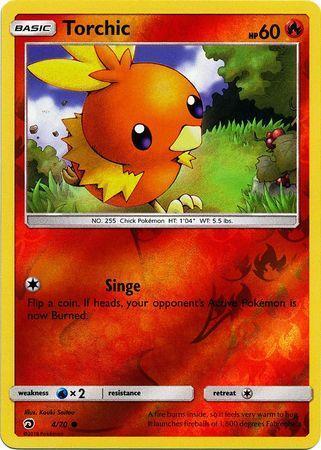 Torchic – 4/70 – Common Reverse Holo