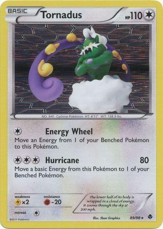 Tornadus – 89/98 – Holo Rare