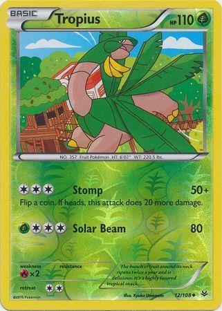Tropius – 12/108 – Uncommon Reverse Holo