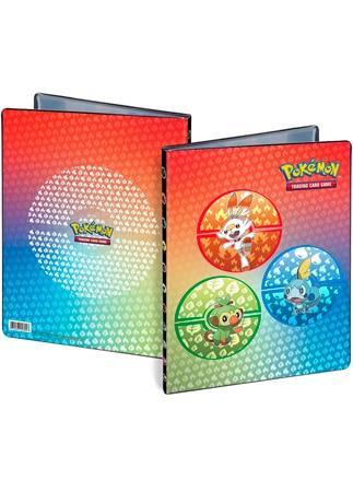 Carpeta 9 Pokemon Sword – Shield  Galar Starters