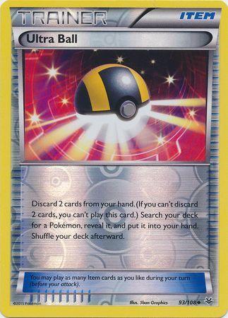 Ultra Ball – 93/108 – Uncommon Reverse Holo