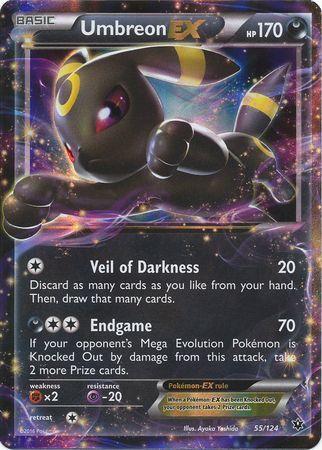 Umbreon EX – 55/124 – Ultra Rare