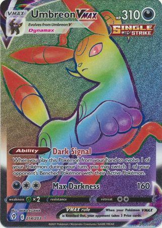 Umbreon VMAX – 214/203 – Hyper Rare