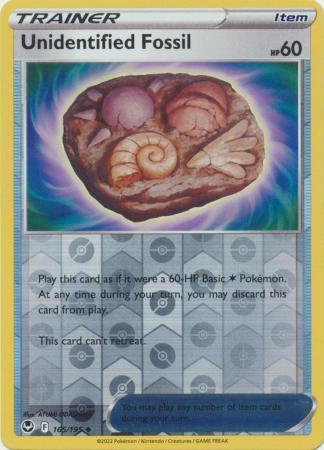 Unidentified Fossil – 165/195 – Uncommon Reverse Holo