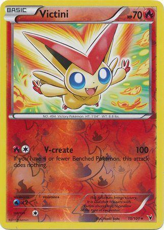 Victini – 15/101 – Holo Rare Reverse Holo