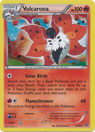 Volcarona – 17/98 – Holo Rare