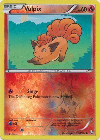 Vulpix – 18/124 – Common Reverse Holo