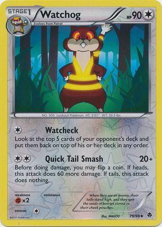 Watchog – 79/98 – Uncommon Reverse Holo
