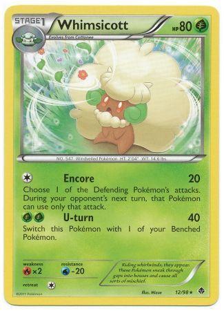 Whimsicott – 12/98 – Rare