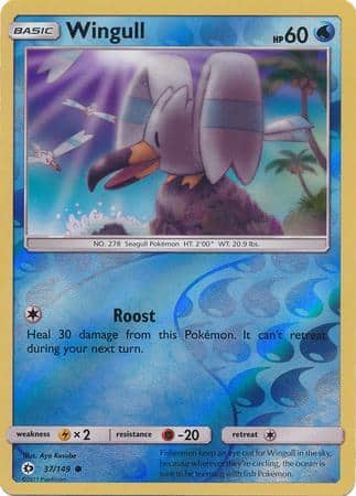 Wingull – 37/149 – Common Reverse Holo