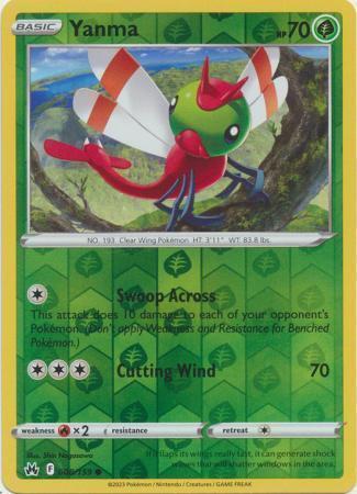Yanma – 008/159 – Common Reverse Holo