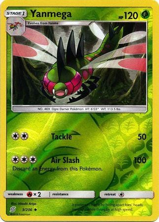 [ESP] Yanmega – 3/236 – Uncommon Reverse Holo