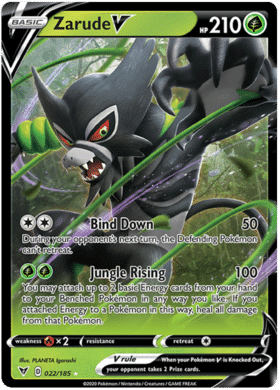 Zarude V - 022/185 - Ultra Rare