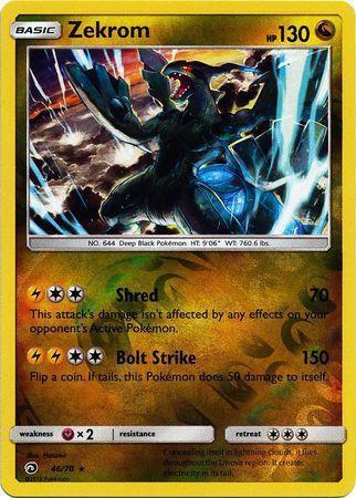 Zekrom – 46/70 – Holo Rare Reverse Holo