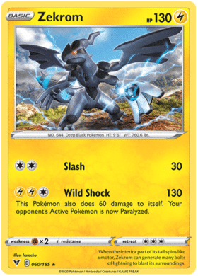 Zekrom - 060/185 - Holo Rare
