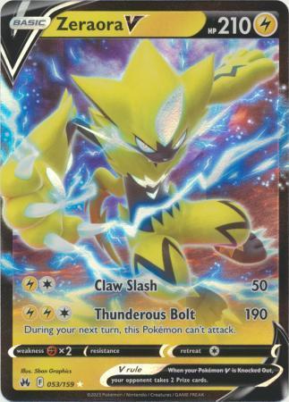 Zeraora V – 053/159 – Ultra Rare