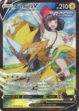 Zeraora V – TG16/TG30 – Ultra Rare