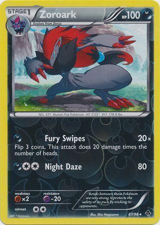 Zoroark – 67/98 – Holo Rare Reverse Holo