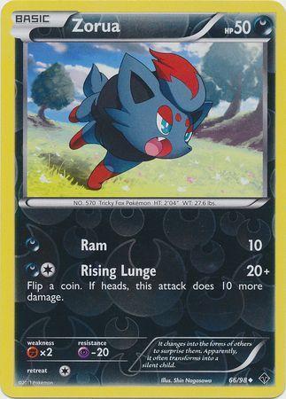Zorua – 66/98 – Uncommon Reverse Holo