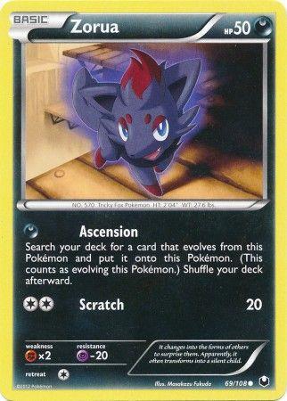 Zorua – 69/108 – Common