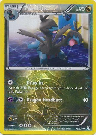 Zweilous – 96/124 – Uncommon Reverse Holo
