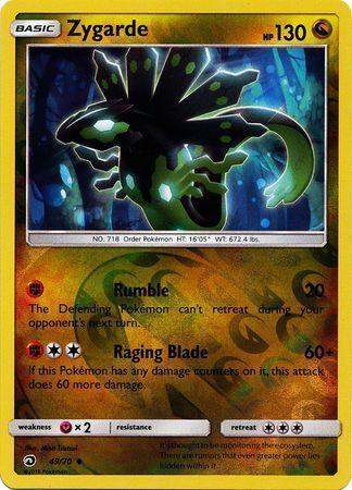 Zygarde – 49/70 – Uncommon Reverse Holo