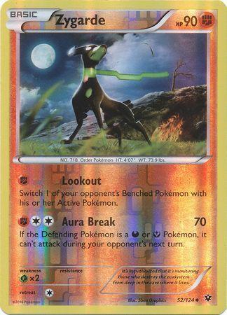 Zygarde – 52/124 – Uncommon Reverse Holo