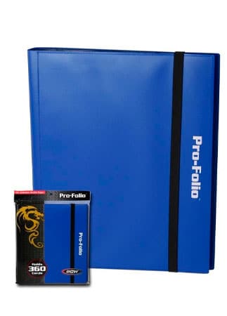 Carpeta 9 Pro Folio Pocket Album Azul