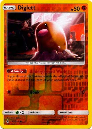 [ESP] Diglett - 85/214 - Common Reverse Holo