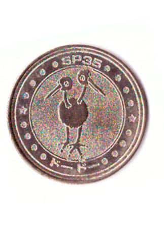 Moneda Coleccionable Exclusiva Doduo